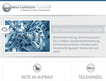 Tablet Screenshot of motoren-plass.de